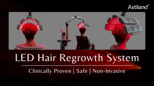 Latest company news about সঠিক আলো-ভিত্তিক চুল গজানোর সমাধান নির্বাচন: আবিষ্কার করুন অ্যাস্টিল্যান্ডের এলইডি হেয়ার রিগ্রোথ প্রযুক্তি