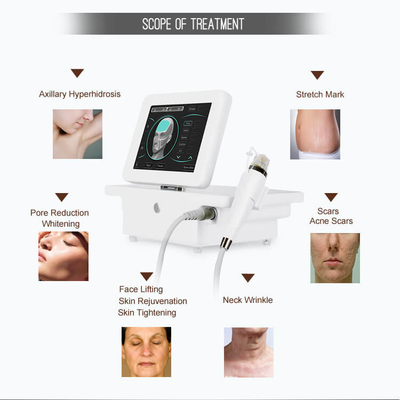 সৌন্দর্য ভগ্নাংশ Microneedle RF পুনর্জীবন আঁটসাঁট সরঞ্জাম পোর্টেবল