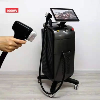 ৮-২৮ ডিগ্রি সেলসিয়াস পরিবেশের তাপমাত্রা এবং সাফায়ার যোগাযোগ শীতল সঙ্গে লেজার চুল অপসারণ মেশিন