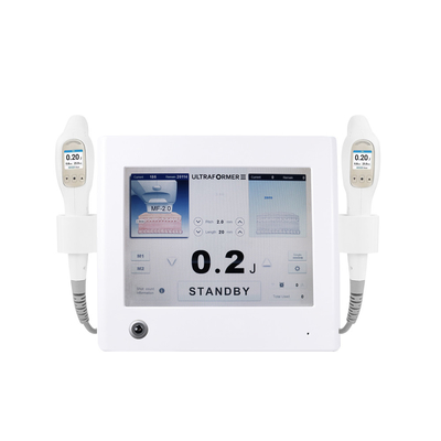 15 ইঞ্চি টাচ স্ক্রিন HIFU মেশিন AS-HF-7d non surgical face lift এর জন্য 7 টি কার্টিজ সহ