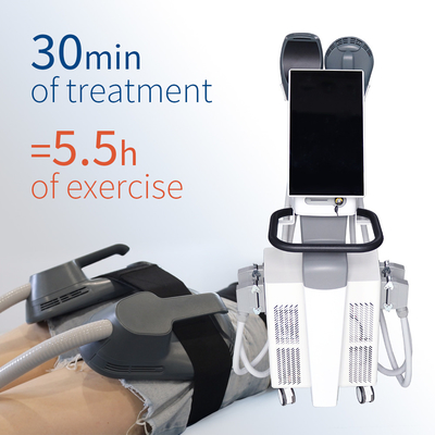 Sculptmax+RF Ems Sculpt স্লিমিং মেশিন 15 টেসলা Ems শরীরের পেশী উদ্দীপক