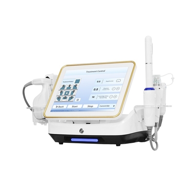 মুখের wrinkles অপসারণ শরীর slimming মেশিন 15 ইঞ্চি রঙিন টাচ স্ক্রিন HIFU মেশিন